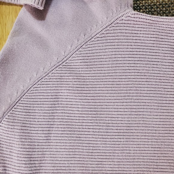 NWT Cyrus Lavender Mock Cable Comfy Sweater Sz XL - Picture 5 of 9